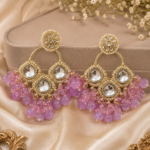 Sanvi Earrings - Lavender
