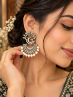 Silver Replica Earrings - Mint - Image 2