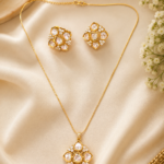 Tyani Kundan Premium Chain Pendant Set