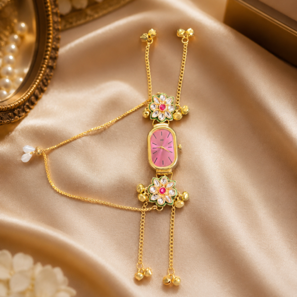 Women Dial & Bracelet Style Straps Analogue Watch – W3