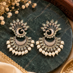 Silver Replica Earrings - Mint