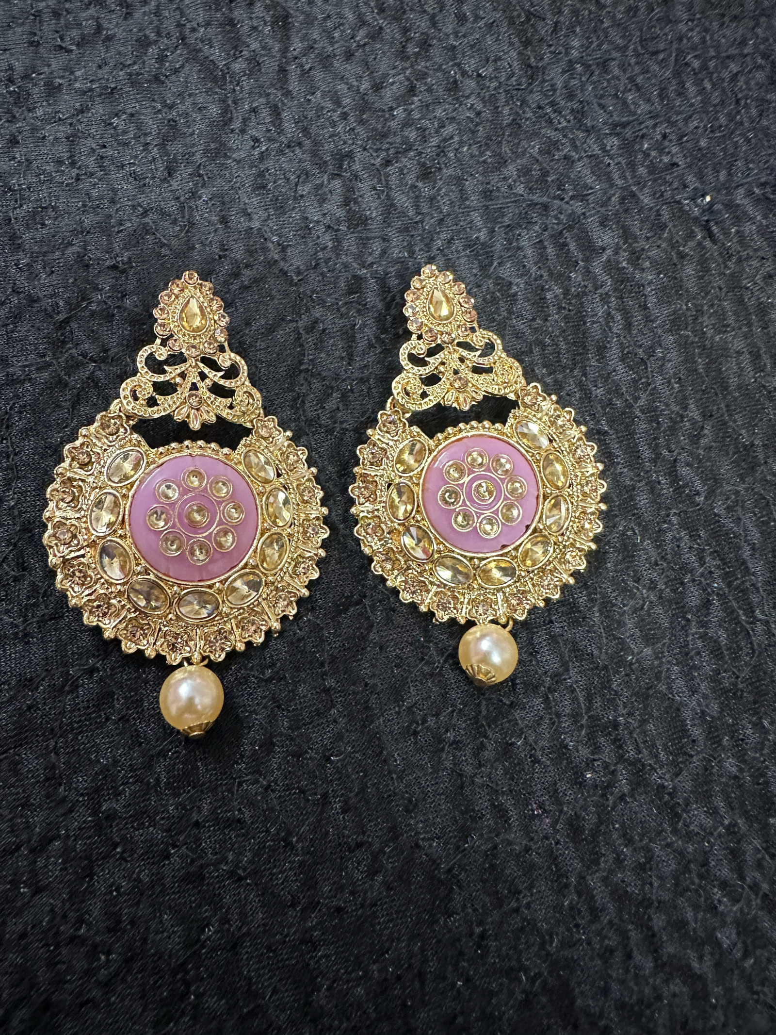 Pink Earrings