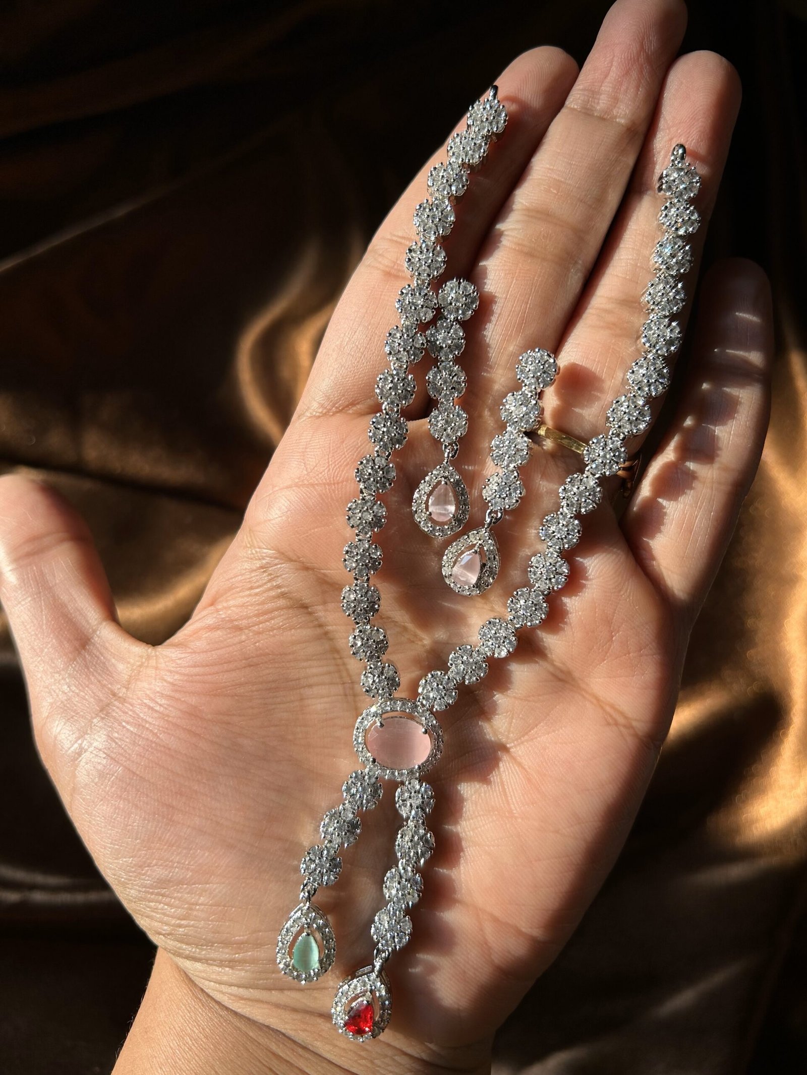 AD Necklace Set - Multi