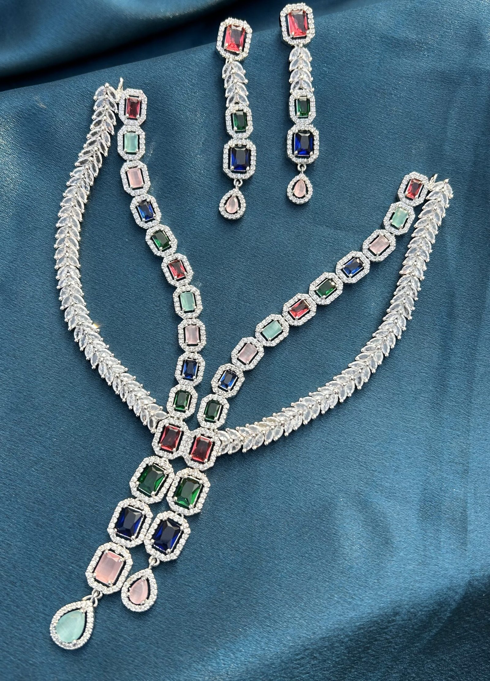 AD Necklace Set - Multi