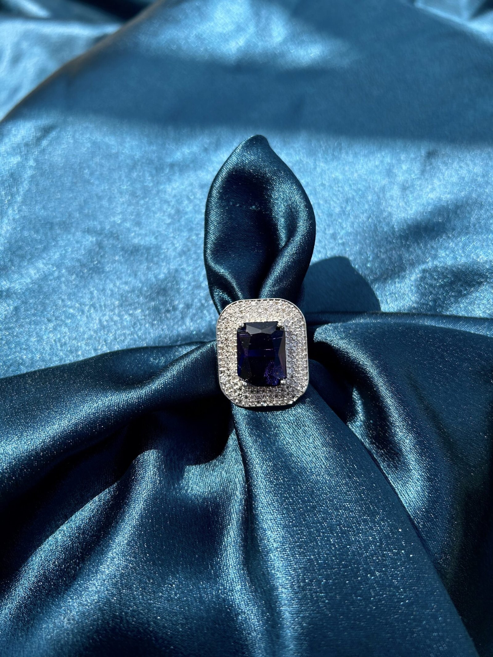 AD Ring Square - Purple