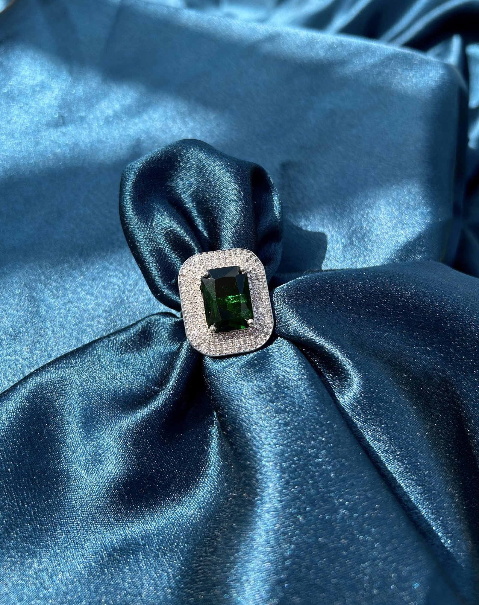 AD Ring Square - Green