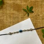 Oxidised Evil Eye Black - Anklets