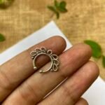 Oxidise Round Nose Pin