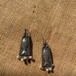 Silver Replica Fish Motif Earrings