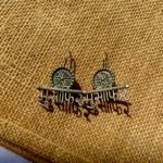 Musafir Oxidised Brass Earrings