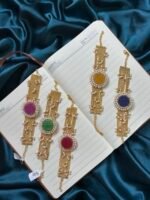 Brass Druzy Stone Bracelet - Image 3