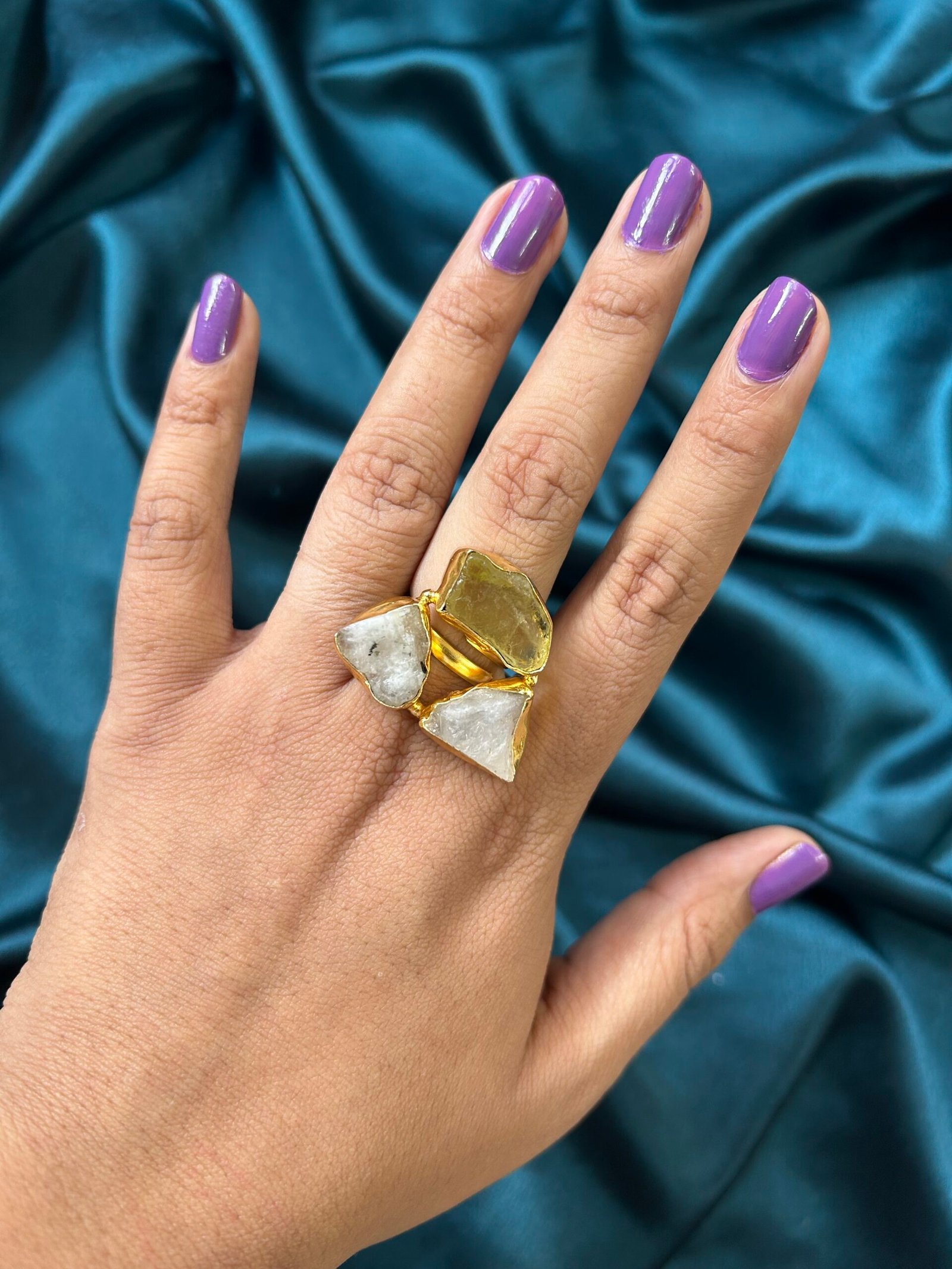 Multi Stone Ring - D3