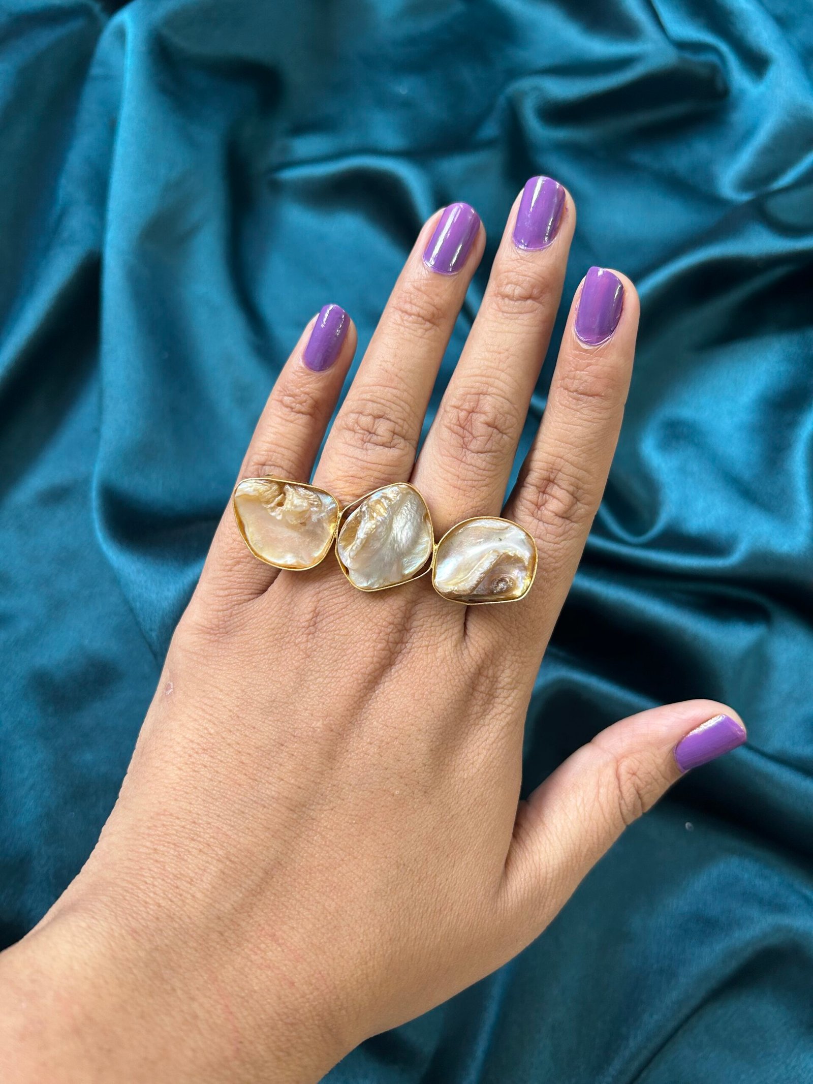 Brass Mop Ring - Two Fingers