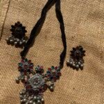 Afghani Multi Choker Flower Set - Multii