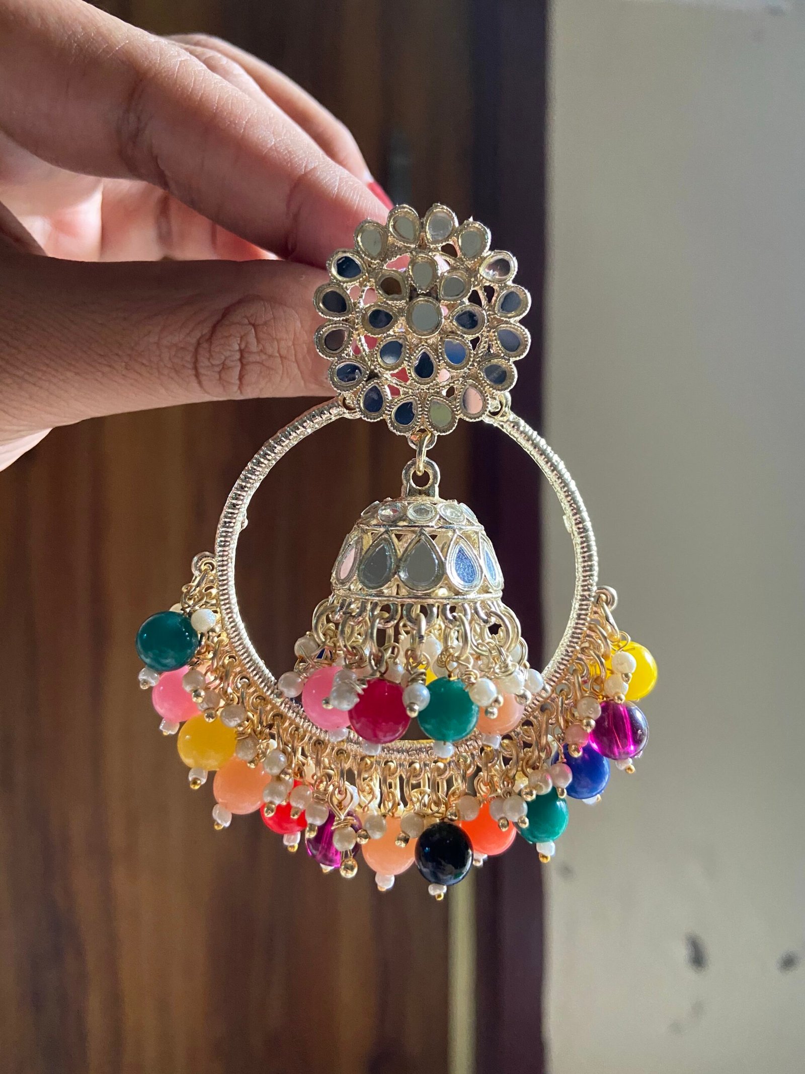 Multi Colour Jhumki