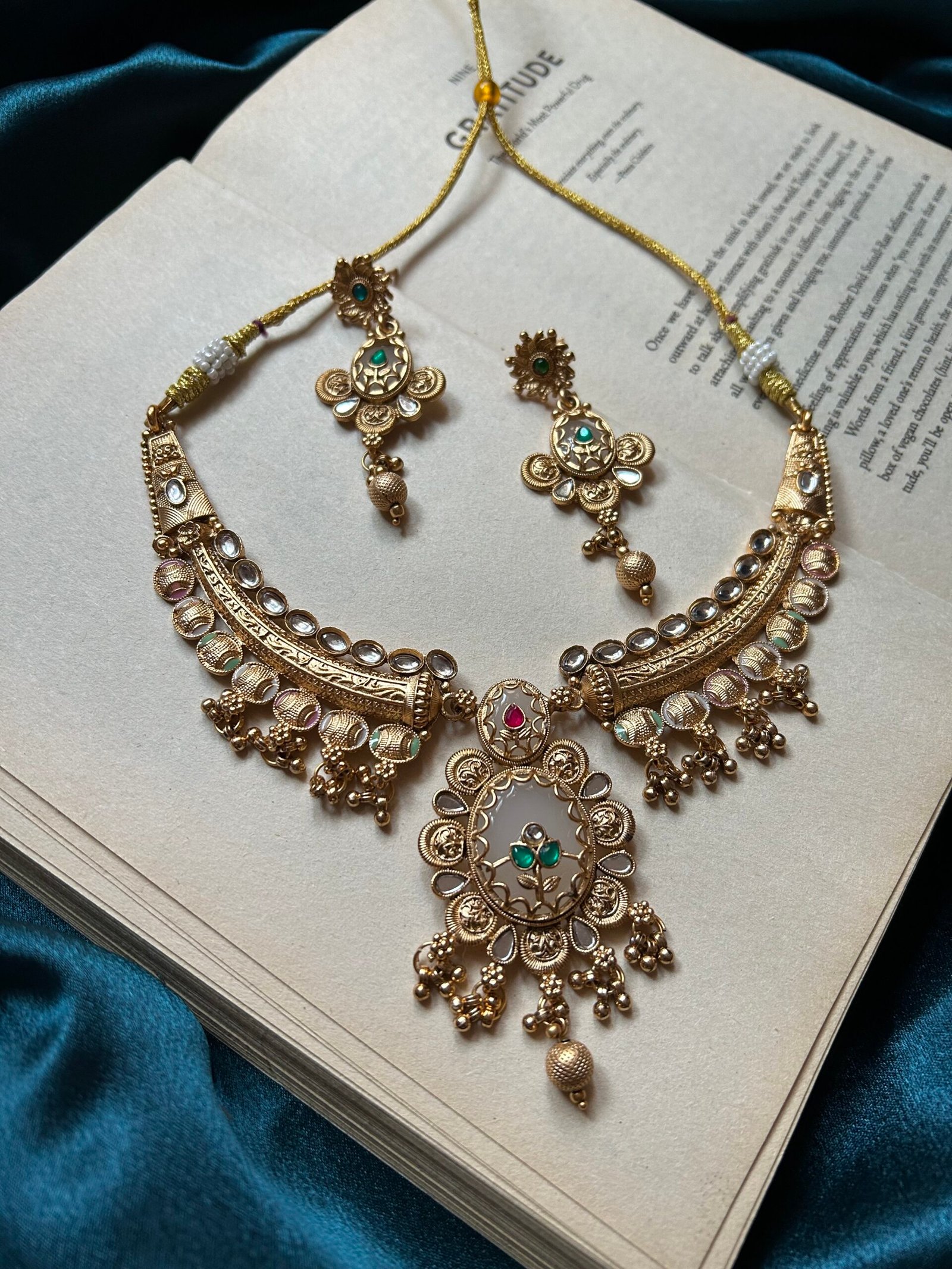 Heritage Necklace Set D1 With Earrings