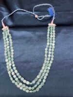 Monalisa Stone 3 Line Mala - Mint - Image 6