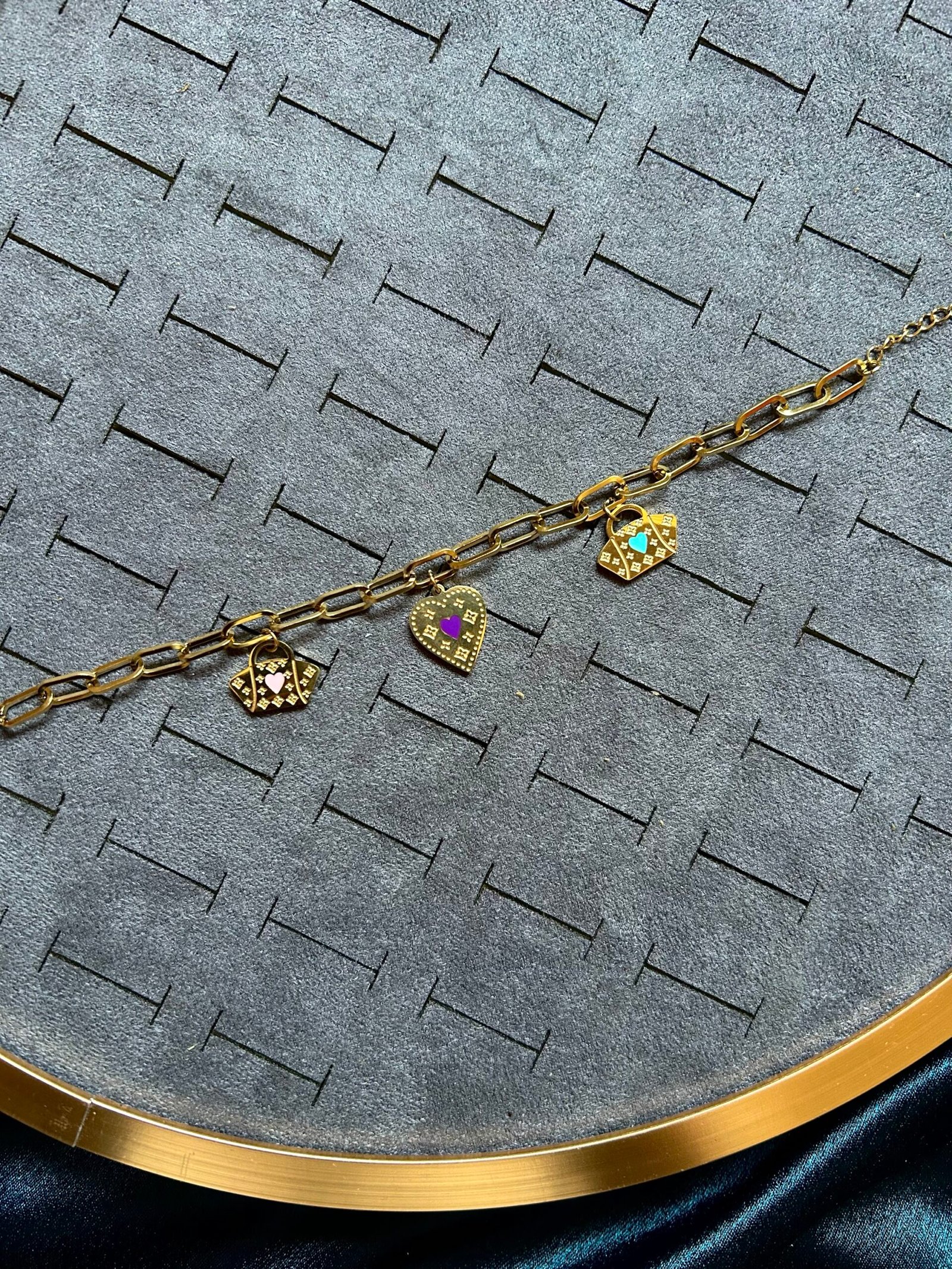 Anti Tarnish B2 Chain Bracelet