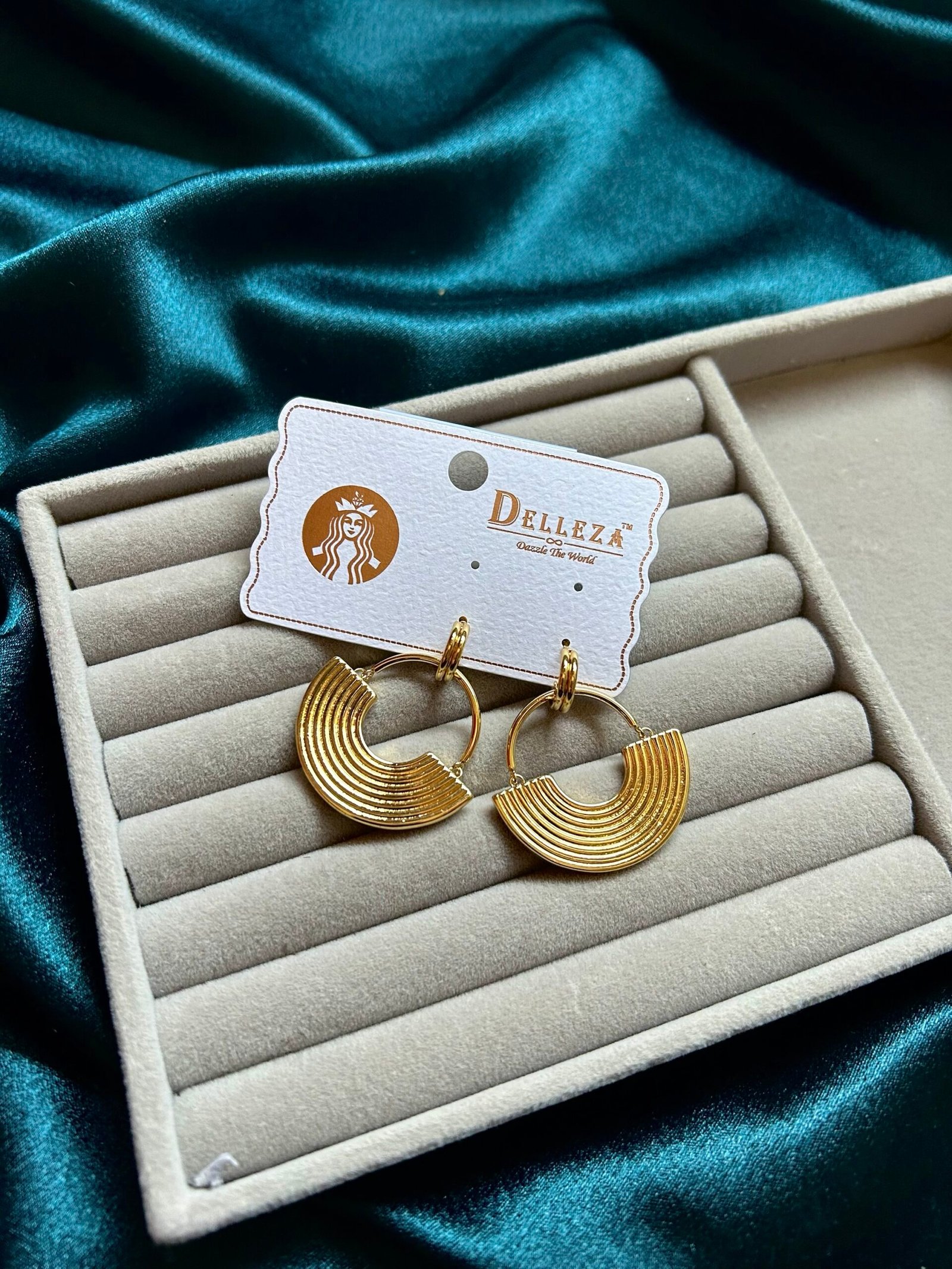 Anti Tarnish Semi Earrings