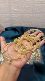 Kashmiri Ghungroo Bangles Set Of 8 Bangles - Image 6