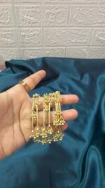 Kashmiri Ghungroo Bangles Set Of 8 Bangles - Image 5