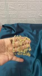 Kashmiri Ghungroo Bangles Set Of 8 Bangles - Image 4