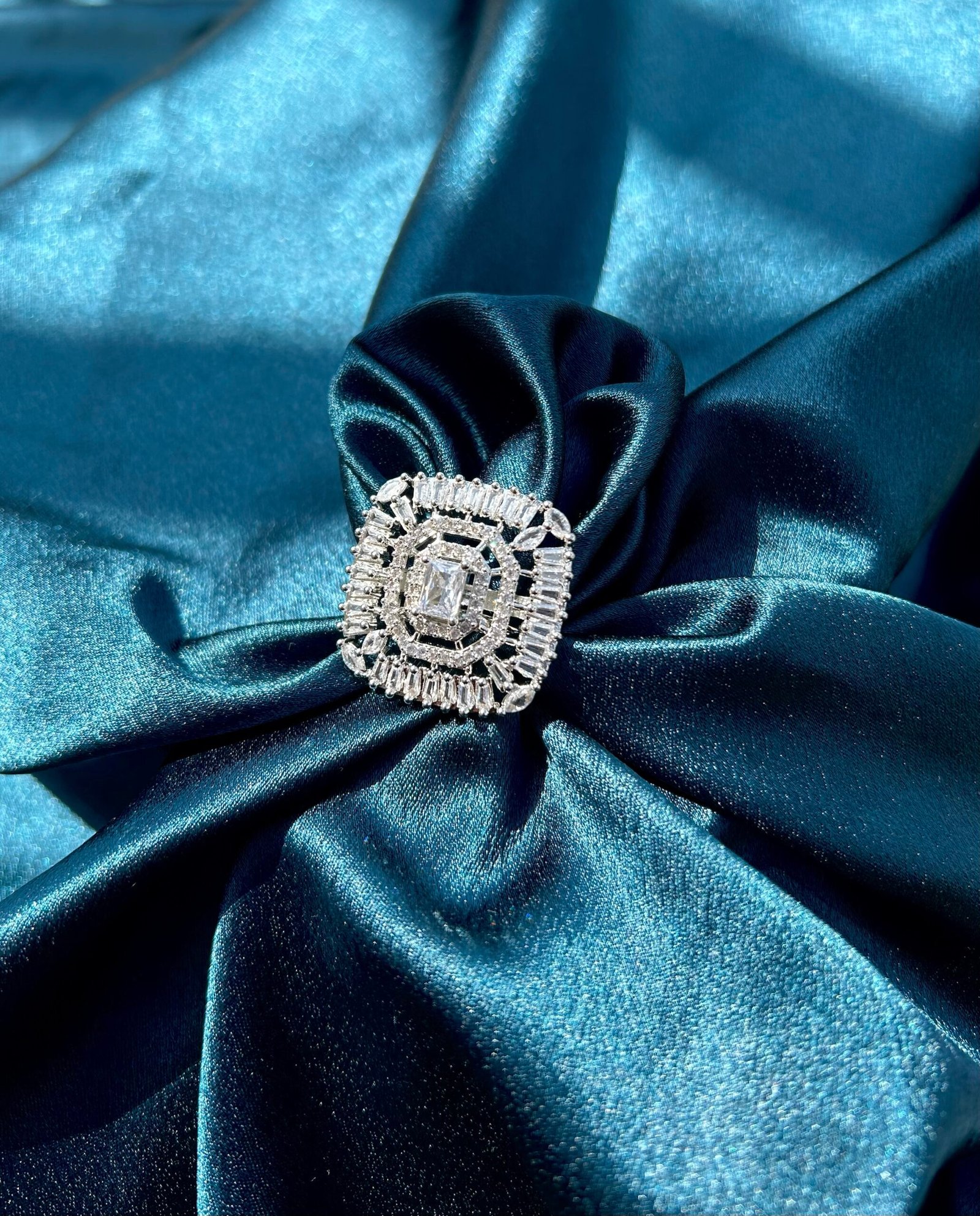 AD Silver Ring