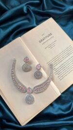 AD Necklace Set - Pink - Image 2