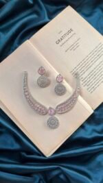AD Necklace Set - Pink