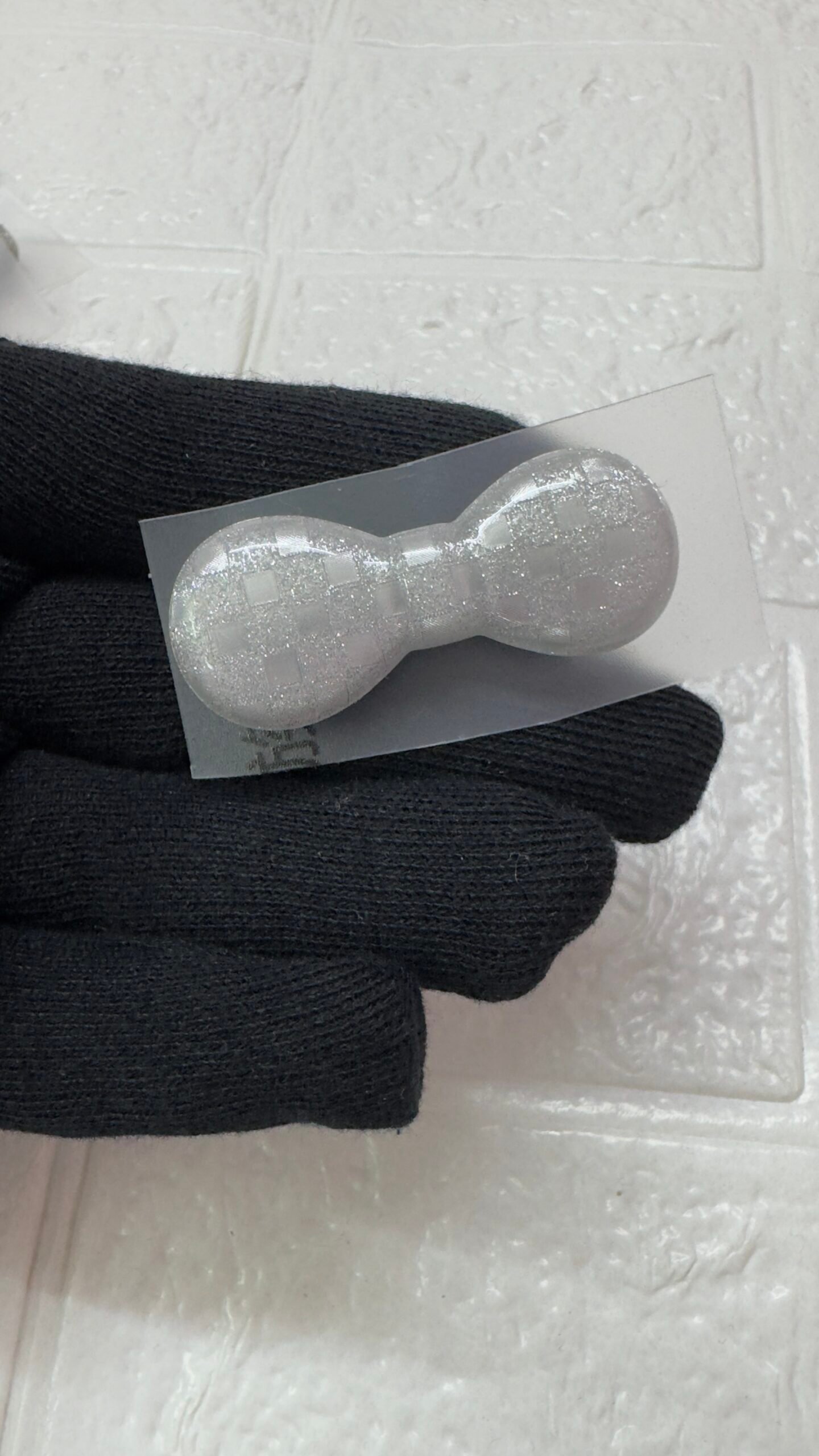 Saree Bow Pin - Silver