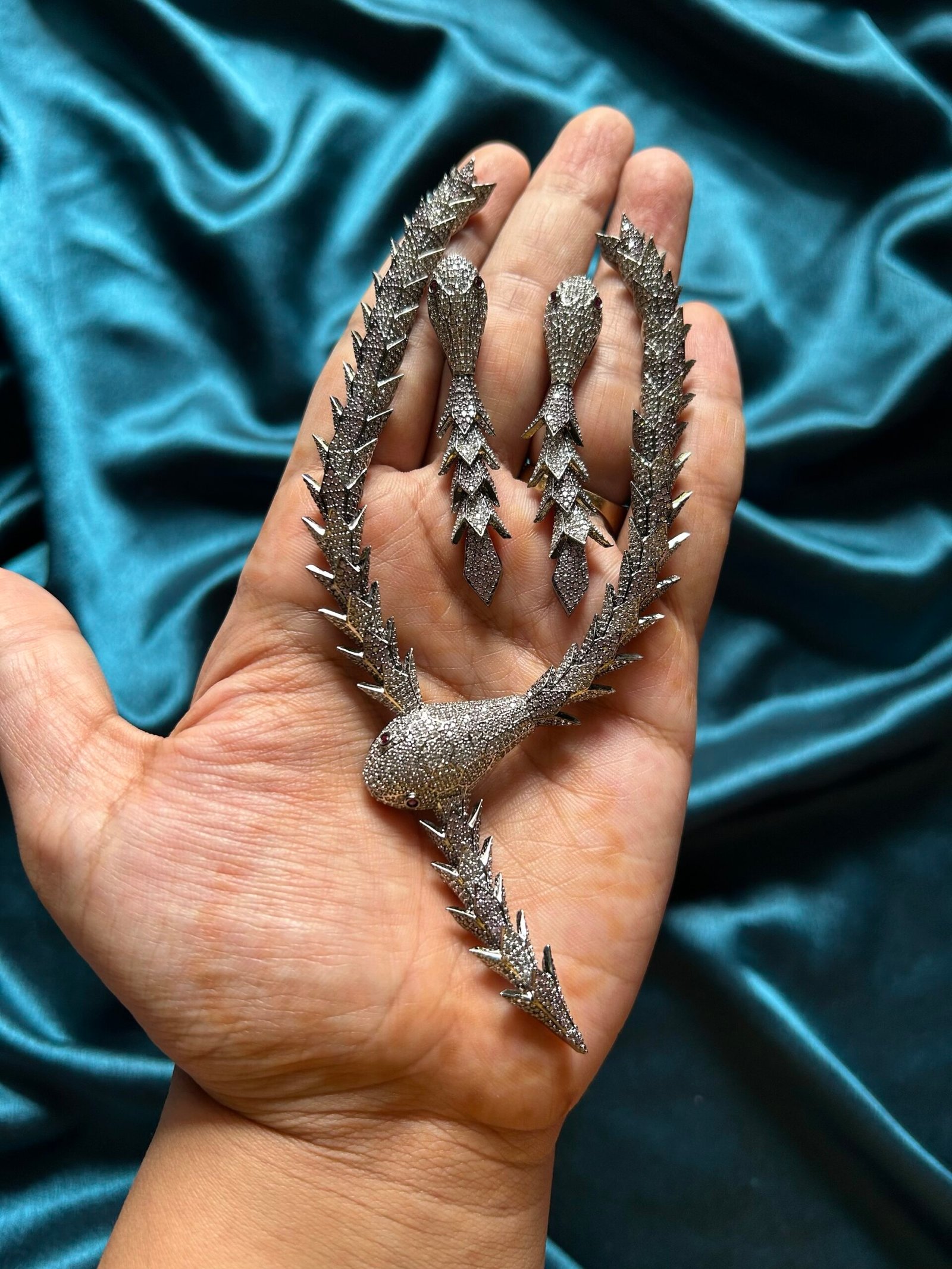 AD Snake Necklace Set
