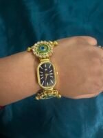 Women Dial & Peacock Bracelet Style Straps Analogue Watch – W2 - Image 4