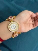 Women Dial & Bracelet Style Straps Analogue Watch -W13 - Image 4