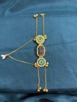 Women Dial & Bracelet Style Straps Peacock Analogue Watch -W14 - Image 5