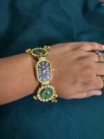 Women Dial & Bracelet Style Straps Peacock Analogue Watch -W14 - Image 6