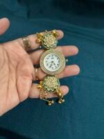 Women Dial & Bracelet Style Straps Analogue Watch -W15 - Image 5