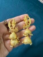 Krishna With Flute Jhumki - Image 5