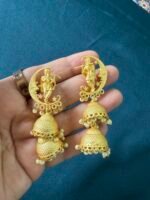 Krishna With Flute Jhumki - Image 3