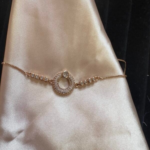 AD Push Pull Bracelet- Circle in Circle