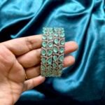 AD Bangles Set of 2 - Mint Green