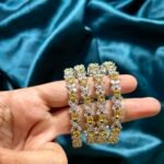 AD Bangles set of 4 - Yellow