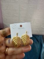 Western Leaf Earrings - 11 - Image 6