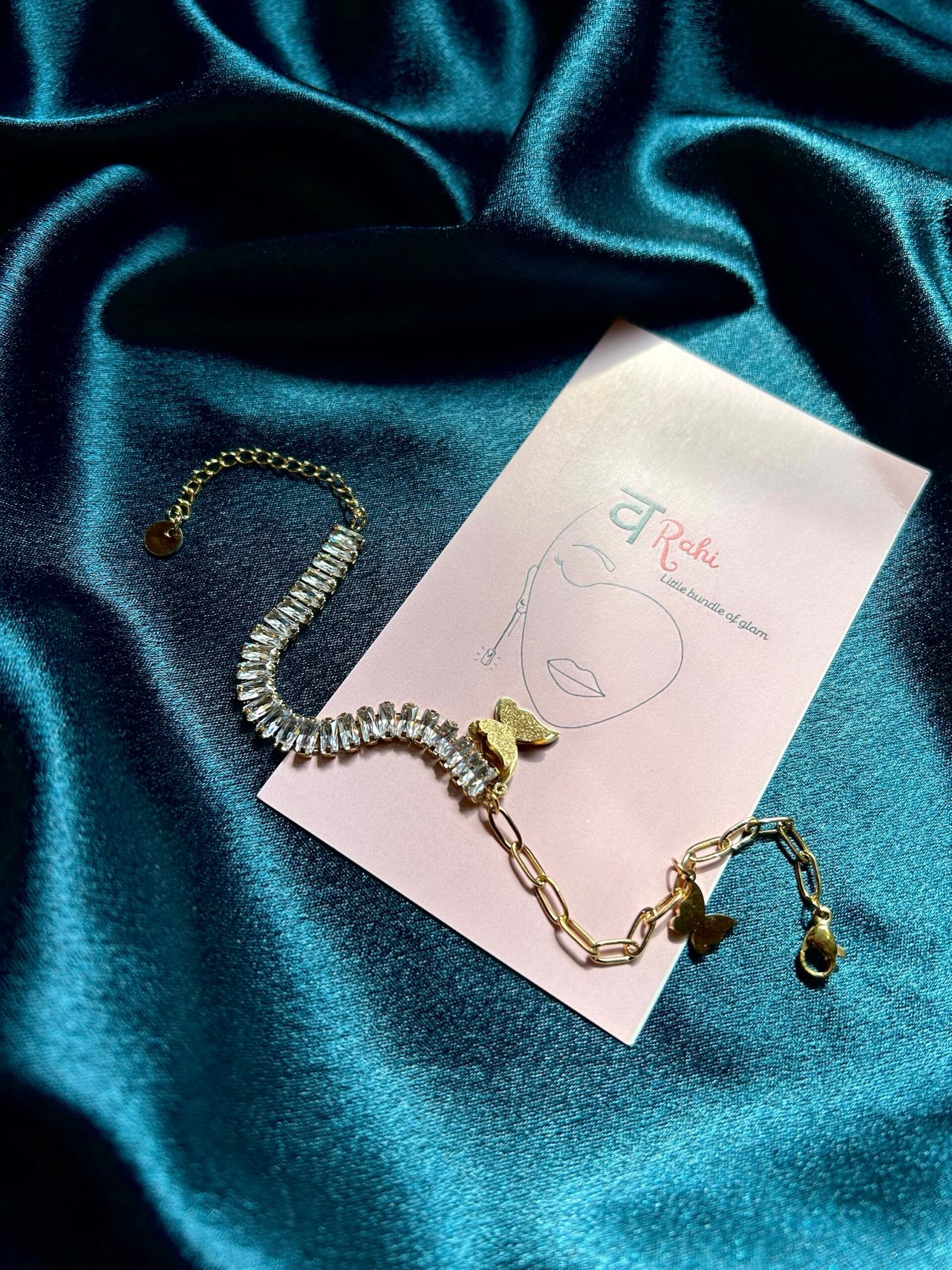 Anti Tarnish Butterfly Bracelet