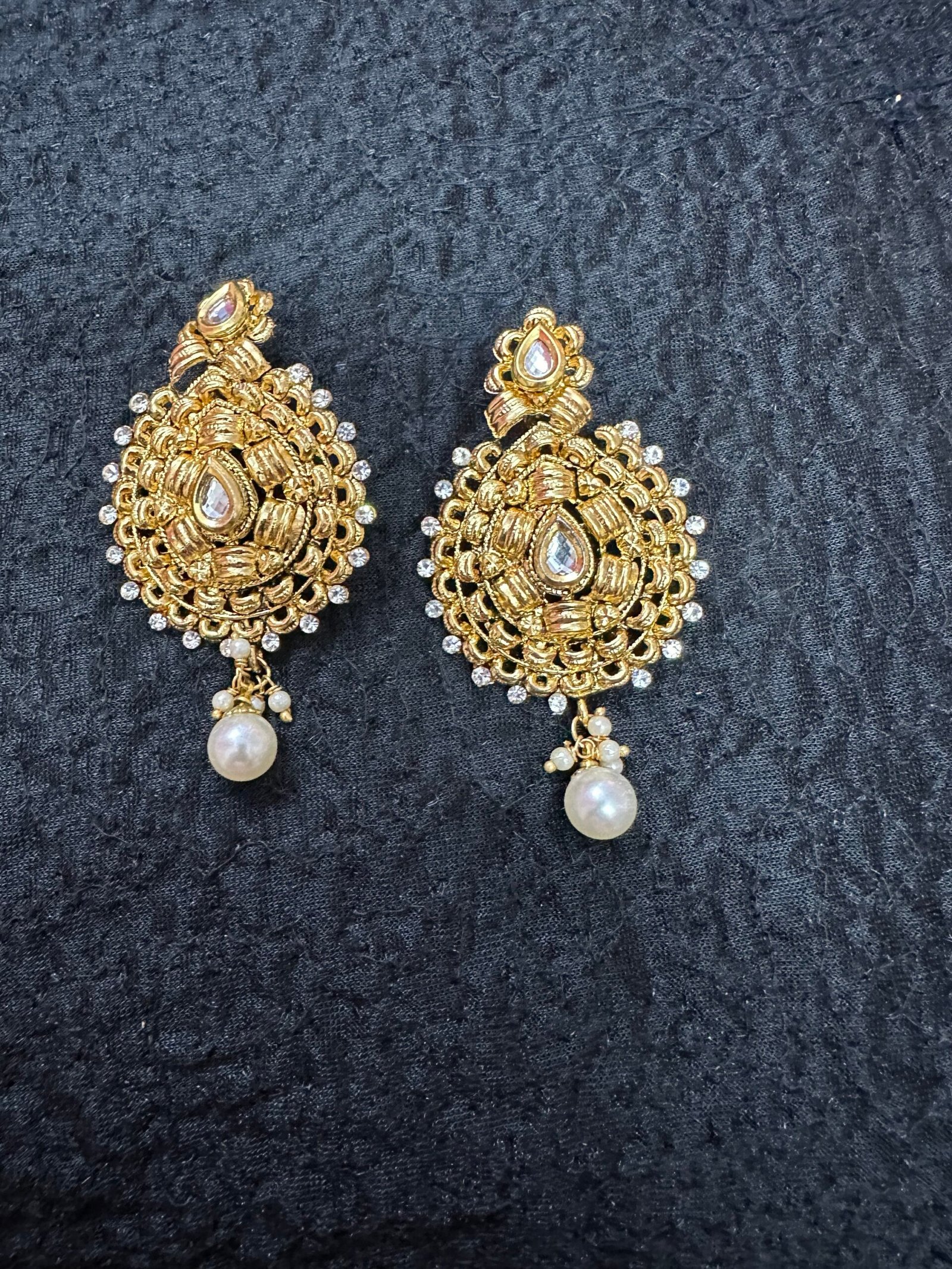 Golden Bronze Earrings