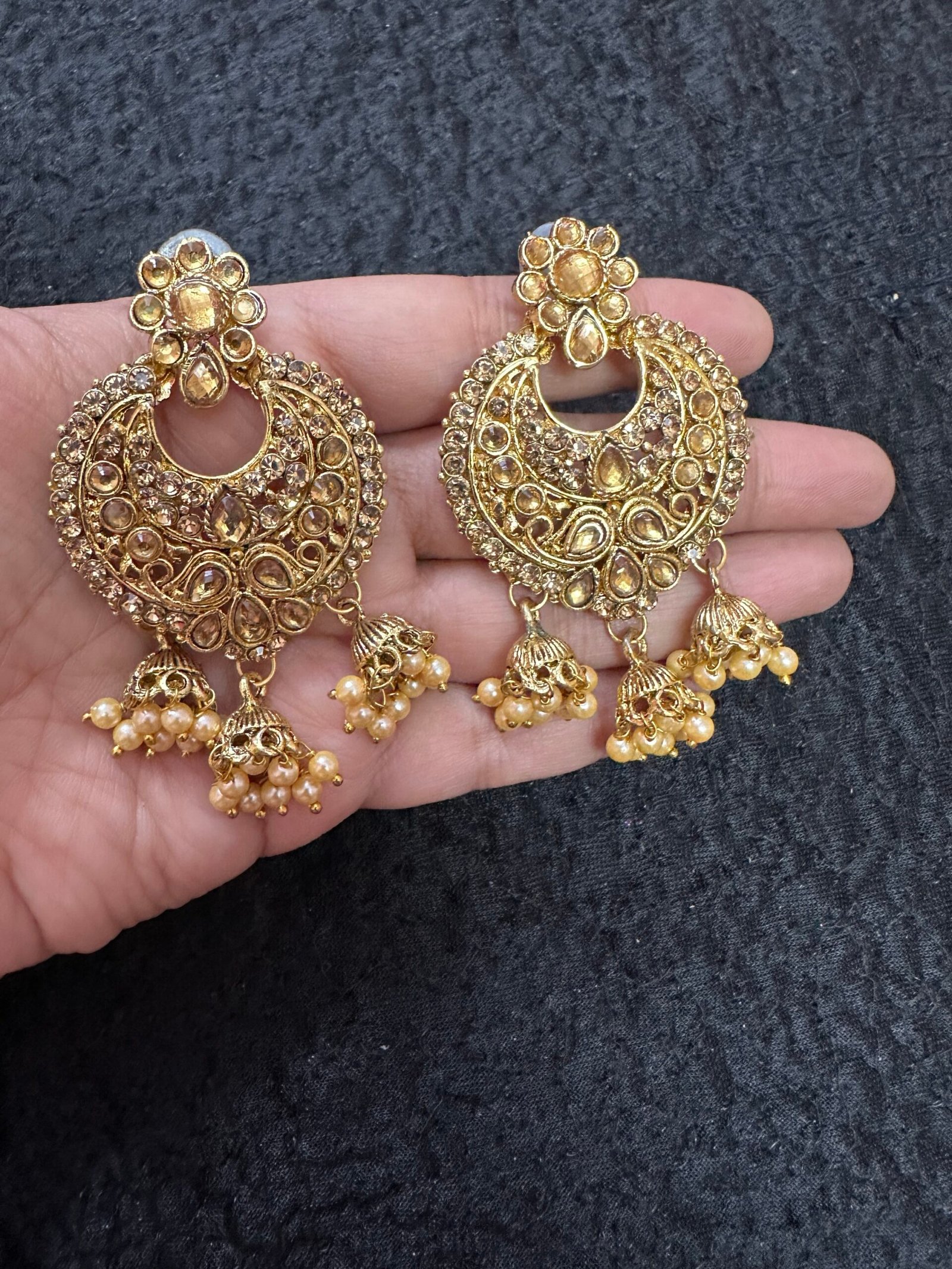 Golden Bronze Earrings