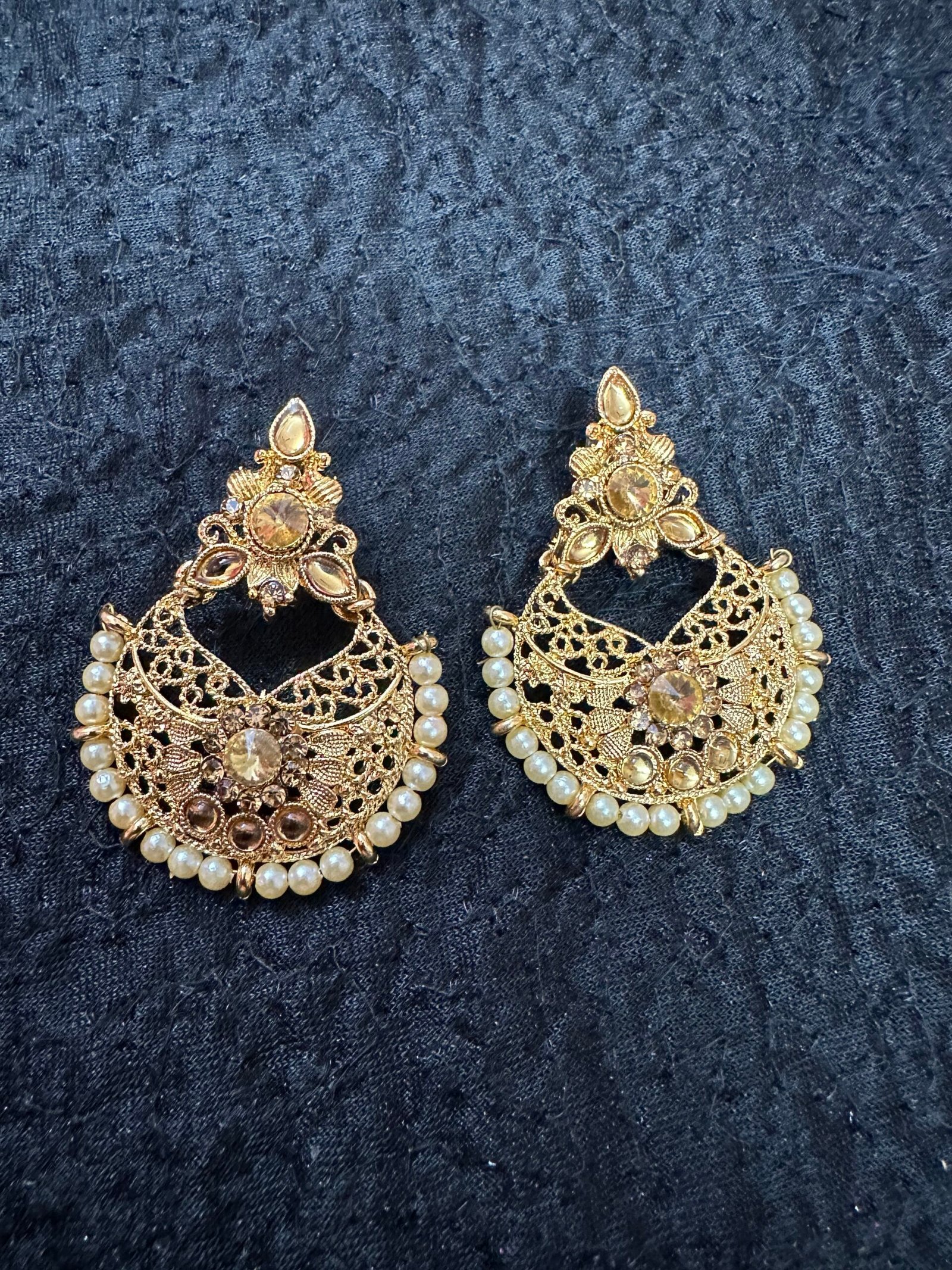 Golden Bronze Earrings