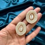 Oval Shell Studs
