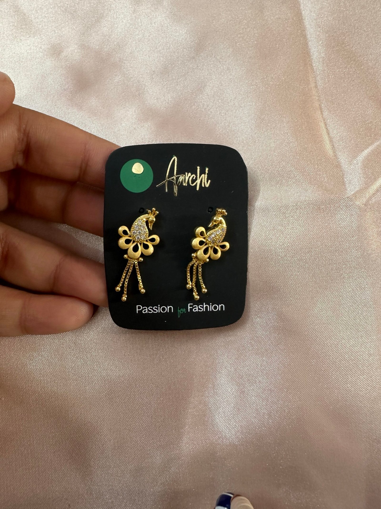 AD Peacock Studs