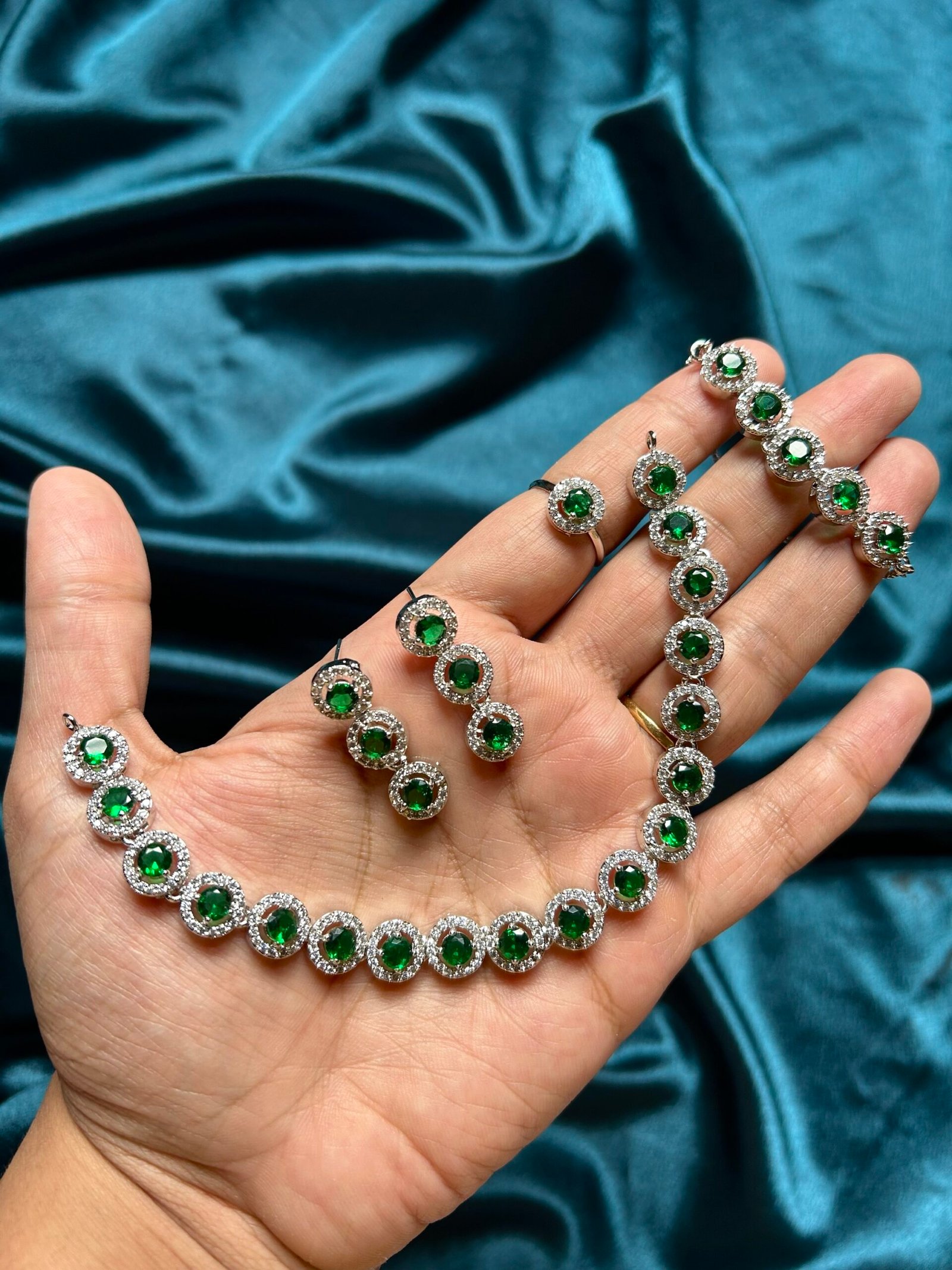 Divya AD Combo Set - Green