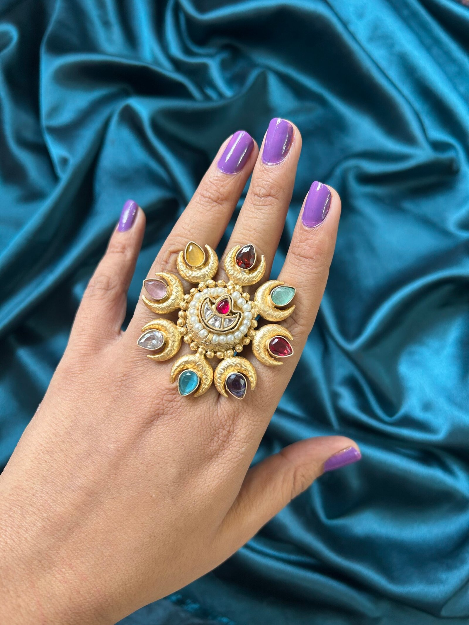 Brass Multi Big Ring